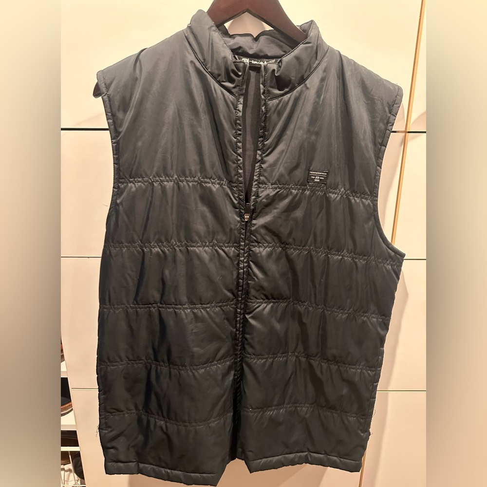 Travis Mathew Black Puffer Vest